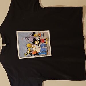 Disney Simpsons black short sleeve graphic tee 3XL Sarcasm Park Bully